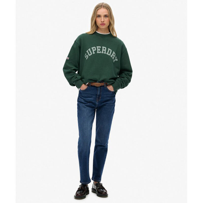 Superdry Athletic Essentials Slouchy Crew Sweatshirt image number 3